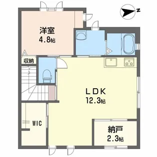 エチュード【2階】の間取り