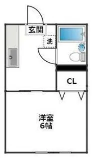北沢エステ【1階】の間取り