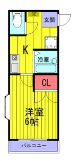 グリーン・キャッスル【1階】の間取り