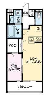 エクリプス【1階】の間取り