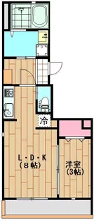 ラ・シーネTOKYO【2階】の間取り