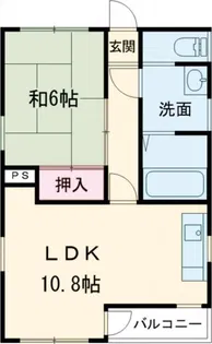 ヴァイセ【3階】の間取り