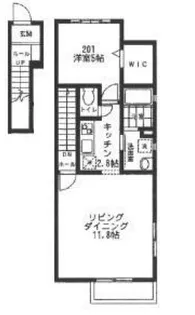 レガリア【2階】の間取り