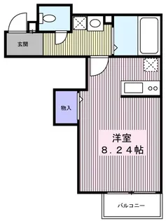 エクセリーヌ【1階】の間取り