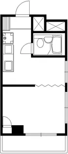 太洋ハイツ南麻布【8階】の間取り
