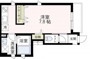 ランド高田【1階】の間取り