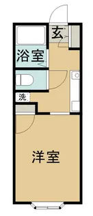 ベアーハイツ幕張【1階】の間取り