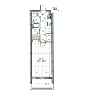 カーサ相生B棟【2階】の間取り