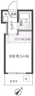 ライブコア東武練馬【1階】の間取り