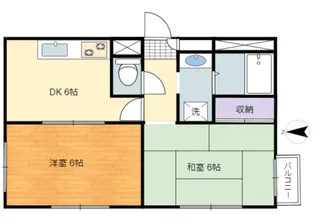 さくらハイツ【2階】の間取り