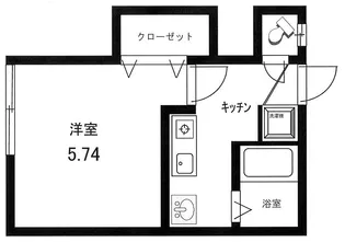 プラナスコートB棟【1階】の間取り