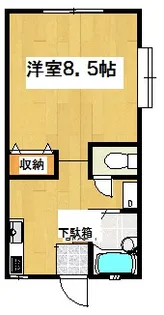カーサフェリーチェ【1階】の間取り