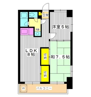 東京都練馬区豊玉上2【マンション】の間取り