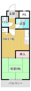 ダイアパレス丸亀【2階】の間取り