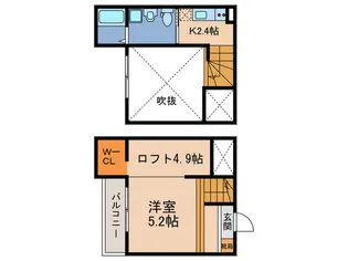 Residencia観音町【1階】の間取り