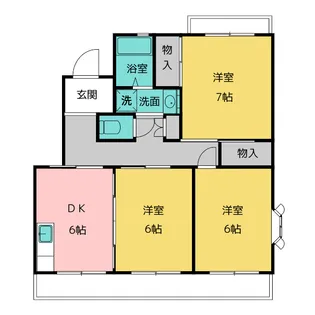 ステラマリス【3階】の間取り
