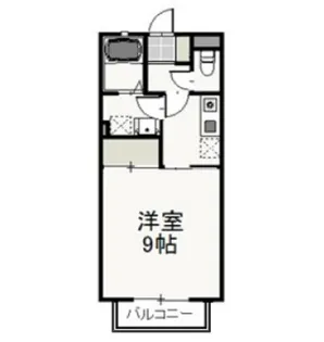 カーサシエテ【2階】の間取り