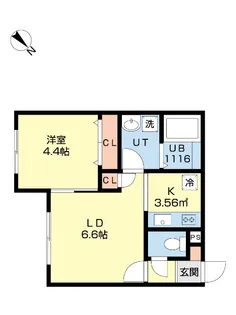 アステールN12【4階】の間取り