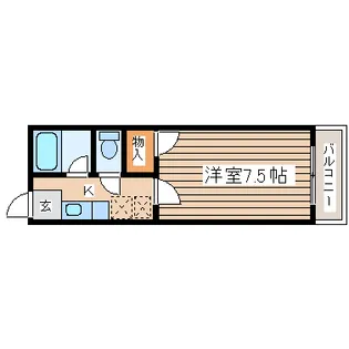 スマイルハイツ川平【2階】の間取り