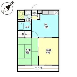 ストークハウスS【1階】の間取り