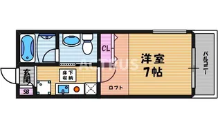 大阪府大阪市阿倍野区昭和町2【マンション】の間取り