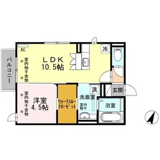Dolce Vita【2階】の間取り