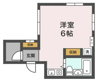 静岡県静岡市駿河区谷田【マンション】の間取り