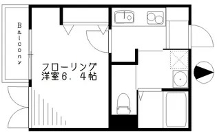 ヘーベルメゾン善福寺【1階】の間取り