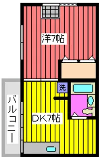 田中荘【2階】の間取り