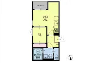 REGALEST菊菜【3階】の間取り