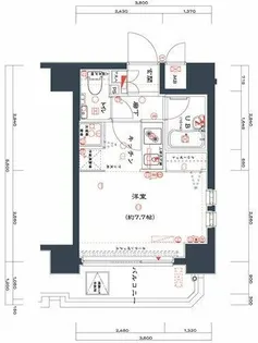 東京都大田区大森北4【マンション】の間取り