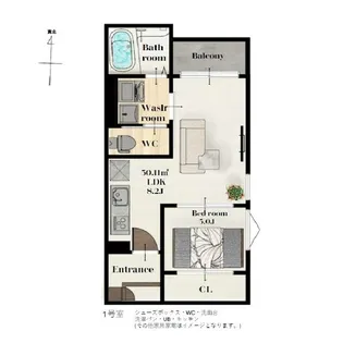 (仮称)REGALEST薬師堂13【3階】の間取り