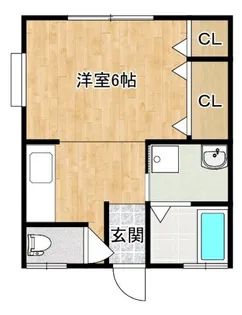 ニューライフメゾニティーII【2階】の間取り