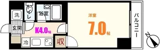 フルールナカガワIII【1階】の間取り