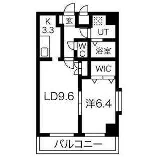 グランヴェーラ下河原【4階】の間取り