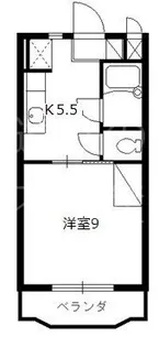 メゾンフィルライト【2階】の間取り