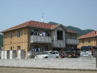 ハピネスK B棟【2階】の外観