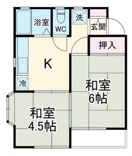 ドミールタカハシI【2階】の間取り