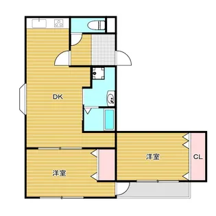 久保ビル【2階】の間取り