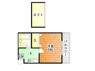 リフレット藤井寺【2階】の間取り