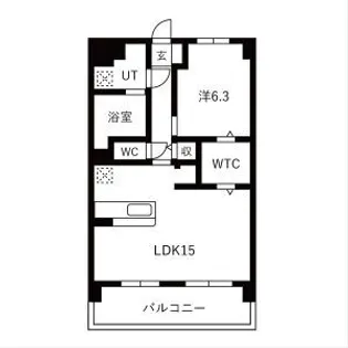 Y&M 祇園【2階】の間取り