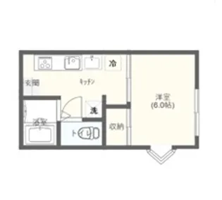 宮城県仙台市青葉区台原3【アパート】の間取り