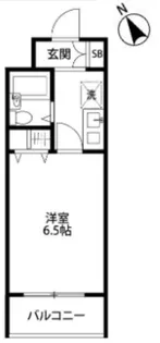 千葉県松戸市小金上総町【マンション】の間取り