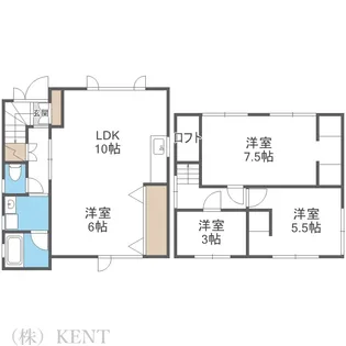 北海道札幌市西区山の手二条6【一戸建】の間取り