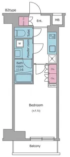 KDXレジデンス中板橋【6階】の間取り