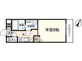 PLEIN SOLEIL 東霞町【1階】の間取り
