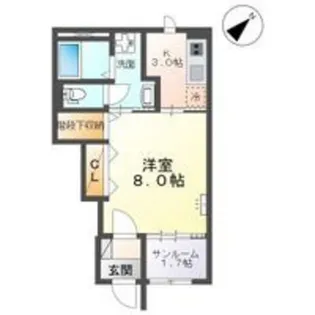 ルミナス【1階】の間取り