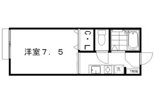 セジュールベガ【2階】の間取り
