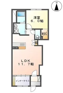 フォレストパークI【1階】の間取り