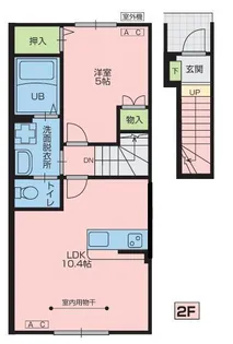 SUN PALACE北上VIII【2階】の間取り